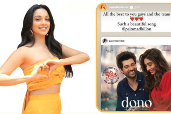 Rajveer Deol and Palomas debut film Dono gets a release date Kiara Advani gives a shoutout