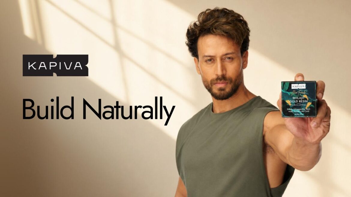 Kapiva Shilajit Gold Resinच्या Build Naturally मोहिमेत अभिनेता टायगर श्रॉफ